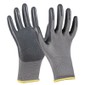 Šedé sivé pracovné rukavice